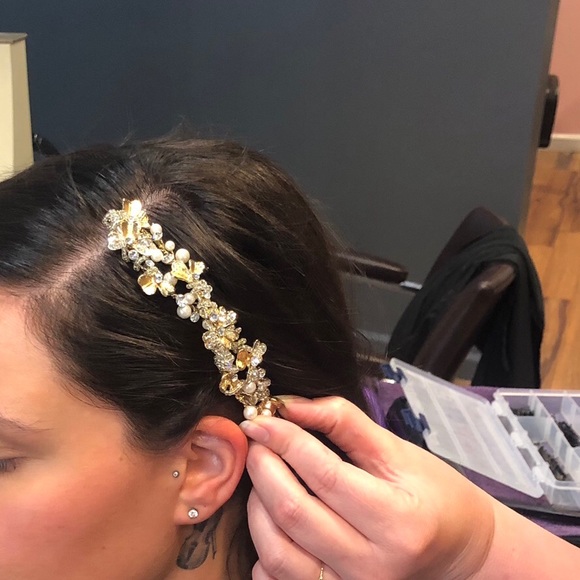 Quality bridal hair vine - Picture 2 of 7